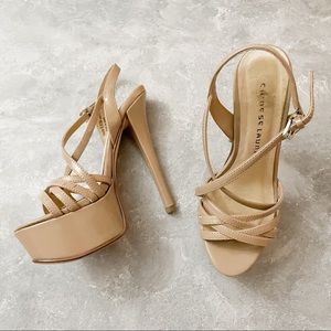 Chinese Laundry Tippy Top Teaser Platform Heels